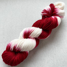 Load image into Gallery viewer, OOAK Variant (Trial 6) of Velvet -  Hand Dyed Merino Wool, Cashmere and Nylon Superwash Sock/Fingering Yarn