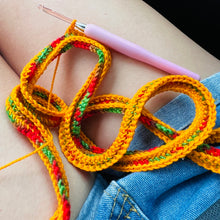 Load image into Gallery viewer, Something to Love (One & Two-Color Version) Scarf Easy Crochet Pattern