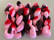 Load image into Gallery viewer, Sugar Hand Dyed 80% Merino Wool, 20% Recycled Nylon Superwash Sock/Fingering Yarn