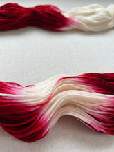 Load image into Gallery viewer, OOAK Variant (Trial 8) of Velvet -  Hand Dyed Merino Wool, Cashmere and Nylon Superwash Sock/Fingering Yarn