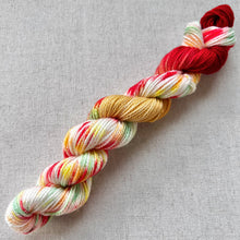 Load image into Gallery viewer, OOAK Variant (Trial 3) of Phat Butt - Hand Dyed Merino Wool & Recycled Nylon Superwash Yarn - Mini Hank