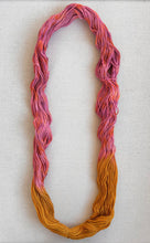 Load image into Gallery viewer, OOAK Variant (Trial 4) of Donut Go Breaking My Heart Hand Dyed Superwash Merino Wool Worsted Yarn