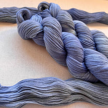 Load image into Gallery viewer, Blue Jeans Hand Dyed Merino Wool & Recycled Nylon Superwash Yarn