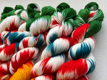 Load image into Gallery viewer, Send in the Clowns (Joaquin Phoenix Joker) Hand Dyed Merino Wool & Cashmere Yarn