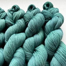 Load image into Gallery viewer, the wind was blowing Hand Dyed Merino Wool & Recycled Nylon Superwash Sock/Fingering Yarn