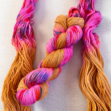 Load image into Gallery viewer, Donut Go Breaking My Heart Hand Dyed Superwash Merino Wool, Cashmere & Recycled Nylon Sock Yarn