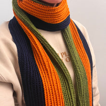 Load image into Gallery viewer, Against the Wind Scarf Crochet Pattern