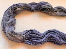 Load image into Gallery viewer, Blue Jeans - Acid Wash Lot - Hand Dyed Merino Wool & Recycled Nylon Superwash Yarn