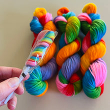 Load image into Gallery viewer, Lollipop Hand Dyed 100% Merino Wool Superwash Extra Soft DK Yarn