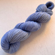 Load image into Gallery viewer, Blue Jeans Hand Dyed Merino Wool & Recycled Nylon Superwash Yarn