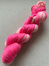 Load image into Gallery viewer, OOAK Variant (Trial 8) of Yummy & The Middle Combined - Hand Dyed 100% Merino Wool Superwash Extra Soft DK Yarn