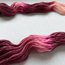 Load image into Gallery viewer, OOAK Variant (Trial 2) of Velvet -  Hand Superwash Wool, Mohair and Acrylic DK Yarn