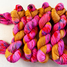 Load image into Gallery viewer, Donut Go Breaking My Heart Hand Dyed Superwash Merino Wool, Cashmere & Recycled Nylon Sock Yarn