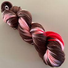 Load image into Gallery viewer, OOAK Variant of Sugar (Trial 1) Hand Dyed Superwash 100% Merino Wool DK Yarn
