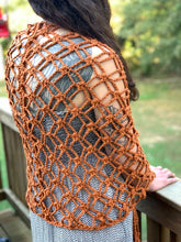 Load image into Gallery viewer, Knee Deep Shawl Crochet Pattern - One Hank Wonder