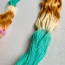 Load image into Gallery viewer, OOAK Variant (Trial 22) of Knee Deep Hand Dyed Superwash Merino Wool, Cashmere & Nylon Sock Yarn