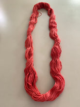 Load image into Gallery viewer, OOAK Variant of Hot Stuff (Flamin’ Hot Cheetos) Mohair, Wool and Acrylic DK Yarn