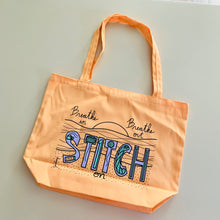 Load image into Gallery viewer, Breathe In, Breathe Out, Stitch On Large Project Bag