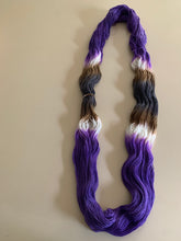 Load image into Gallery viewer, Amethyst Hand Dyed Superwash Merino Wool & Nylon Sparkle Sock Yarn