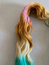 Load image into Gallery viewer, OOAK Variant (Trial 22) of Knee Deep Hand Dyed Superwash Merino Wool, Cashmere & Nylon Sock Yarn