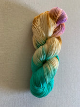 Load image into Gallery viewer, OOAK Variant (Trial 22) of Knee Deep Hand Dyed Superwash Merino Wool, Cashmere & Nylon Sock Yarn