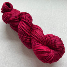 Load image into Gallery viewer, OOAK Variant of We Got the Beet (Trial 2) Hand Dyed Merino Wool Superwash DK Yarn