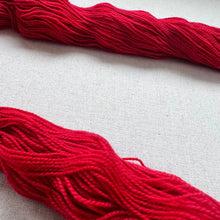 Load image into Gallery viewer, OOAK Variant of Raspberry Beret Beret (Trial 18) Merino Wool & Recycled Nylon Superwash Yarn