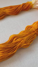 Load and play video in Gallery viewer, OOAK Variant (Trial 7) of Upside Down Hand Dyed Merino Wool & Nylon Superwash Yarn