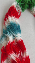 Load and play video in Gallery viewer, Send in the Clowns (Joaquin Phoenix Joker) Hand Dyed Merino Wool & Cashmere Yarn