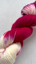 Load and play video in Gallery viewer, OOAK Variant (Trial 2) of Velvet Hand Dyed Superwash 100% Merino Wool Sock Yarn