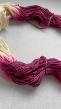 Load and play video in Gallery viewer, OOAK Variant (Trial 2) of Velvet -  Hand Superwash Wool, Mohair and Acrylic DK Yarn