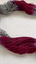 Load and play video in Gallery viewer, OOAK Variant (Trial 5) of Velvet -  Hand Dyed Marled Wool Yarn