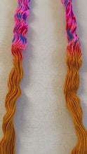 Load and play video in Gallery viewer, OOAK Variant (Trial 9) of Donut Go Breaking My Heart - Hand Dyed Merino Wool & Recycled Nylon Superwash Yarn - Mini Hank