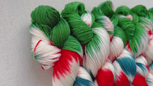 Load and play video in Gallery viewer, Send in the Clowns (Joaquin Phoenix Joker) Hand Dyed Merino Wool & Cashmere Yarn