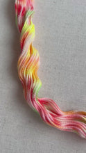 Load and play video in Gallery viewer, OOAK Variant (Trial 4) of Phat Butt - Hand Dyed Merino Wool & Recycled Nylon Superwash Yarn - Mini Hank