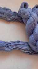 Load and play video in Gallery viewer, Blue Jeans Hand Dyed Merino Wool & Recycled Nylon Superwash Yarn