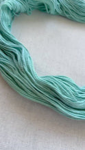 Load and play video in Gallery viewer, OOAK Variant (Trial 2) of the wind was blowing - Hand Dyed Merino Wool & Recycled Nylon Superwash Yarn