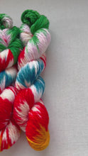 Load and play video in Gallery viewer, Send in the Clowns (Joaquin Phoenix Joker) Hand Dyed 100% Merino Wool Superwash Chunky Yarn