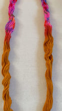 Load and play video in Gallery viewer, OOAK Variant (Trial 7) of Donut Go Breaking My Heart - Hand Dyed Merino Wool & Recycled Nylon Superwash Yarn - Mini Hank