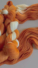 Load and play video in Gallery viewer, Flantasy Hand Dyed Merino Wool & Recycled Nylon Superwash Yarn