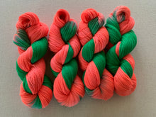 Load image into Gallery viewer, Chromatica I (Lady Gaga Oreos) - Hand Dyed Superwash 100% Merino Wool Sock Yarn