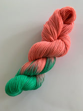 Load image into Gallery viewer, Chromatica I (Lady Gaga Oreos) Hand Dyed Superwash Merino Wool & Nylon Sparkle Sock Yarn