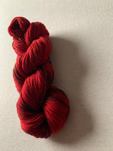 Load image into Gallery viewer, If We Were Vampires Hand Dyed Superwash Merino Wool & Nylon Sock Yarn