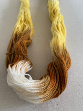 Load image into Gallery viewer, OOAK Variant (Trial 2) of Ewe, You Make Making Fun (Lemon Poundcake) - Hand Dyed Superwash 100% Merino Wool Sock Yarn