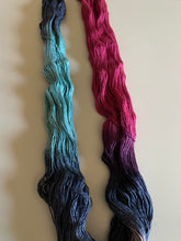 Load image into Gallery viewer, Cherry Hand Dyed Superwash Merino Wool & Mulberry Silk Fingering Yarn