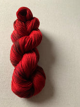 Load image into Gallery viewer, If We Were Vampires Hand Dyed Superwash Merino Wool & Nylon Sock Yarn