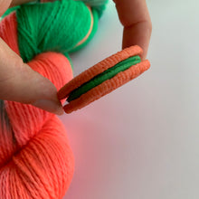 Load image into Gallery viewer, Chromatica I (Lady Gaga Oreos) - Hand Dyed Superwash 100% Merino Wool Sock Yarn