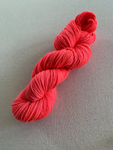 Load image into Gallery viewer, OOAK Variant - Bright Warm Hot Pink - Hand Dyed Superwash 100% Merino Wool Aran Yarn