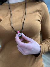 Load image into Gallery viewer, Hank in There Coffee & Crochet Necklaces