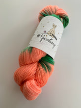 Load image into Gallery viewer, OOAK Variant (Trial 2) of Chromatica I (Lady Gaga Oreos) - Hand Dyed Superwash 100% Merino Wool Sock Yarn